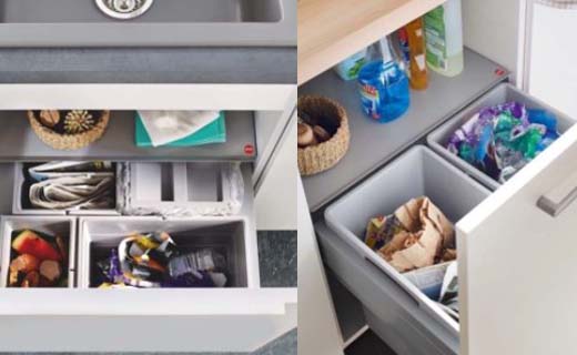 Efficiënt afval scheiden in de keuken