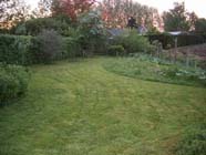 Het gazon in september