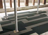 Gerecycleerde en duurzame tapijttegels `minimum70`