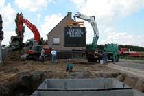 Olivier, Remacle en Max Pels samen op Batibouw