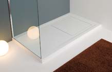 Aquaconcept lanceert douchebak uit Corian® wit