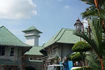 Hollandse dakpannen voor paleis van sultan Johor