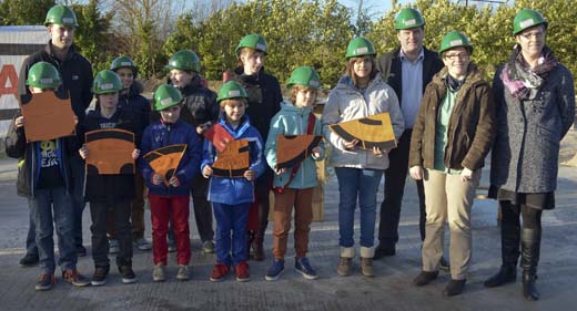 Eerste steen voor basisschool Spoele Lokeren