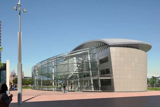 nieuw entreegebouw Van Gogh Museum
