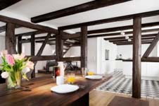 Moderne keuken in historische woning