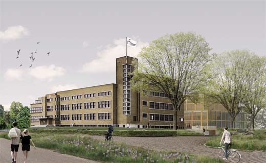 Renovatie en uitbreiding voor Hogere zeevaartschool 