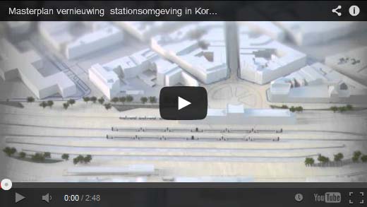 video Nieuwe stationsomgeving Kortrijk
