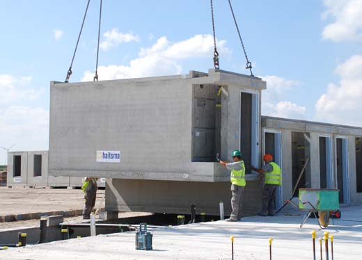 Prefab cellen voor penitentiaire inrichting Zaanstad