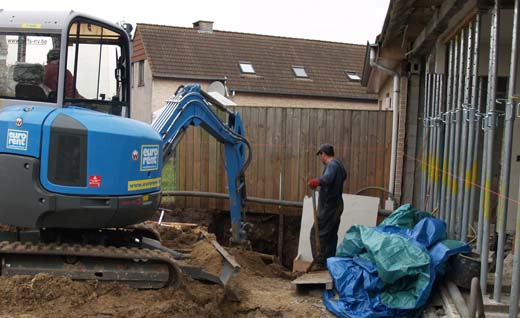 De verbouwing - onderschoeiingswerken