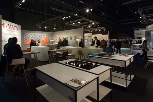 HI-MACS op Interieur Kortrijk 2014