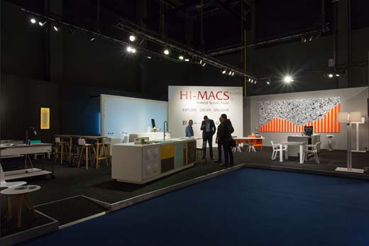 HI-MACS op Interieur Kortrijk 2014