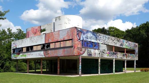Villa Savoye van Le Corbusier