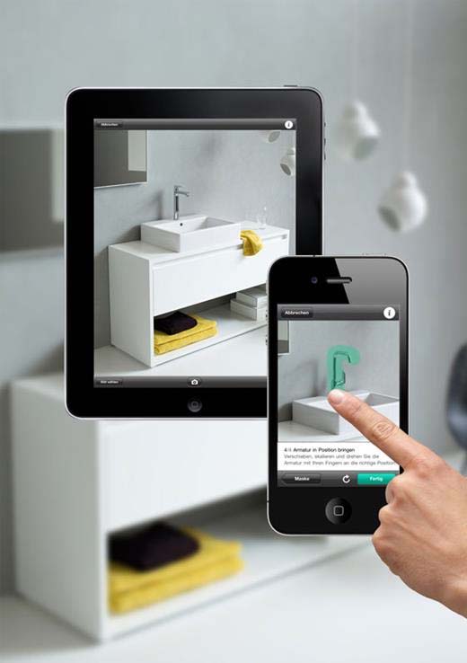 De Hansgrohe@home 4.0 app 