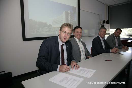 Contract renovatie Tandheelkundegebouw ondertekend