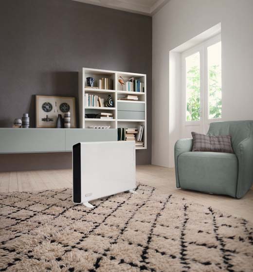 Nieuwe ultraslanke convector `Slim Style` van De’Longhi