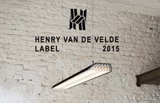 Henry van de Velde-label voor Vaeder