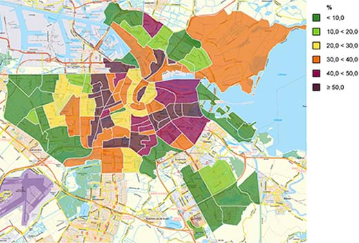 40% Amsterdamse woningen verkocht boven vraagprijs