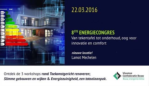 Energiecongres: Van tekentafel tot onderhoud, met oog voor innovatie en comfort
