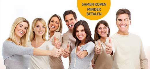 groepsofferte samen kopen, minder betalen