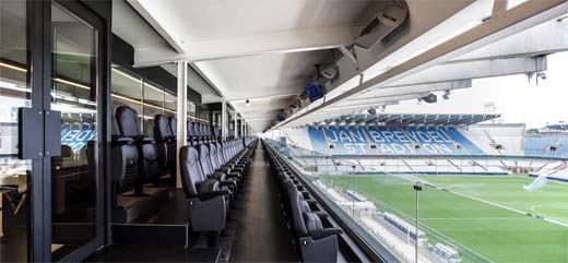 Nieuwe VIP-ruimte voor Jan Breydelstadion