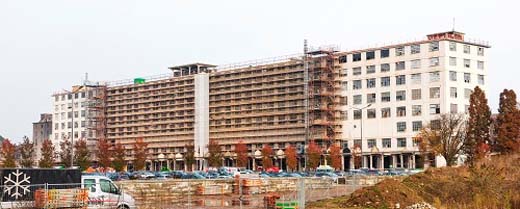 Student Hotel  Maastricht in het Eiffelgebouw 