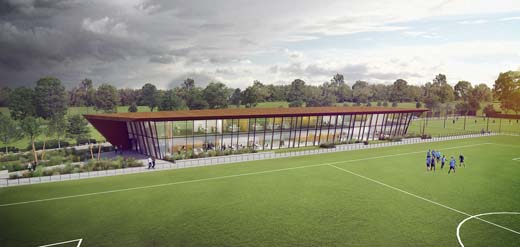 MoederscheimMoonen Architects trainingscomplex Feyenoord