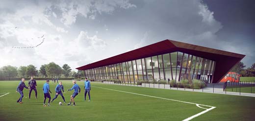 MoederscheimMoonen Architects trainingscomplex Feyenoord