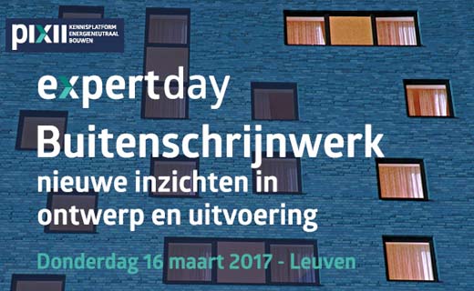 Expert day Buitenschrijnwerk: nieuwe inzichten in ontwerp en uitvoering