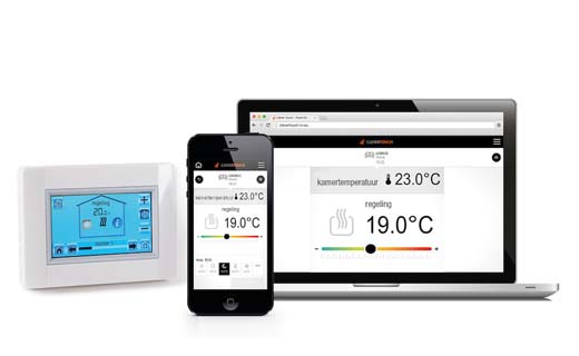 Batibouw 2017: Regel je verwarming vanuit je luie zetel