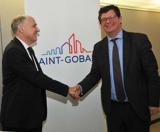 Saint-Gobain en Bart Tommelein over de energietransitie