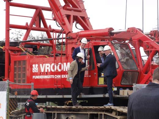 Bouw appartementen voor werkende jongeren in Leiden van start