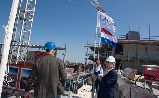 Project ZuidDuin in Scheveningen bereikt hoogste punt