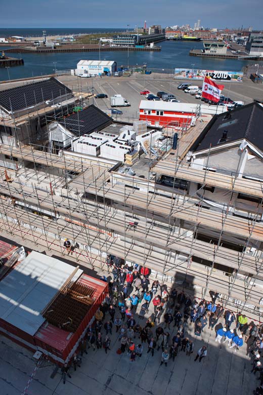 Hoogste punt op voormalig Norfolkterrein te Scheveningen