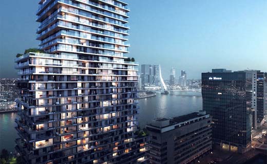 BESIX bouwt verder aan de skyline van Rotterdam