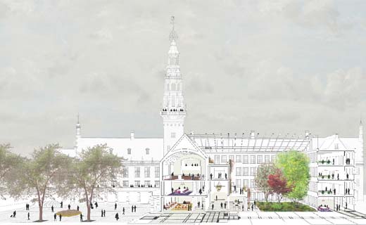 Stadhuis Leiden wordt Hof van Leiden