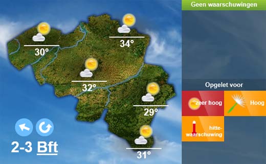 het weer roeselare 1 maand vooruit