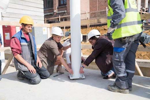 Futuristische nieuwbouw voor provinciale school avAnt in Deurne