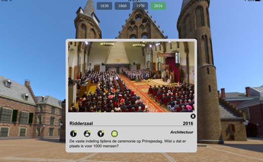 Bekijk het Binnenhof in 3D – nu ook thuis!