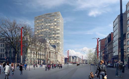 Antwerp Tower zoekt nieuwe hoogte op