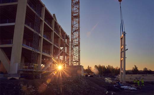 Noorwegen bouwt 's hoogste houten gebouw ter wereld