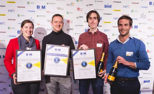 BESIX wint zes prijzen op eerste Benelux BIM Awards