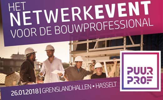 PUUR Prof, Hét netwerkevent voor bouwprofessionals