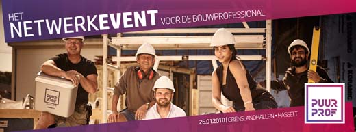 PUUR Prof, Hét netwerkevent voor bouwprofessionals