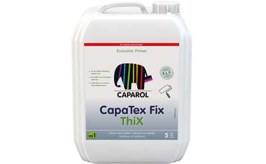 CapaTex Fix ThiX is het eerste spatvrije voorstrijkmiddel