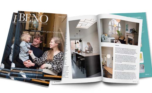 Vlaamse verbouwsector stelt eigen magazine ‘BENO’ voor