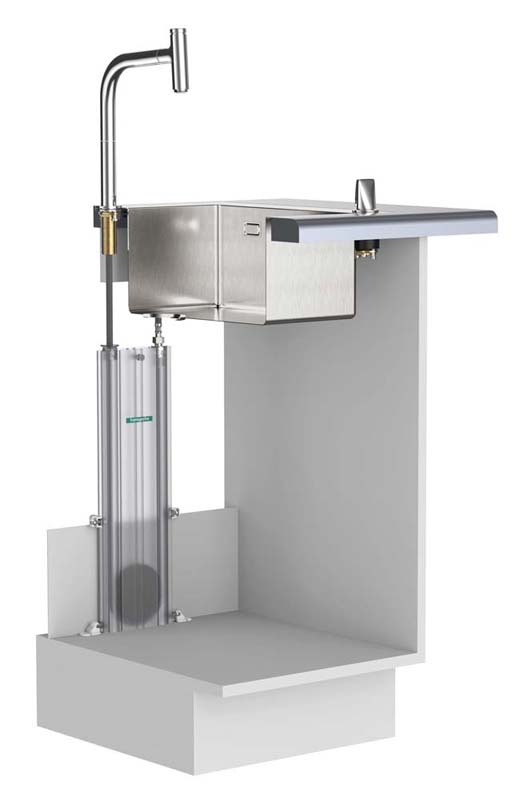 Hansgrohe Spoelbakken met Select-knop en S-box