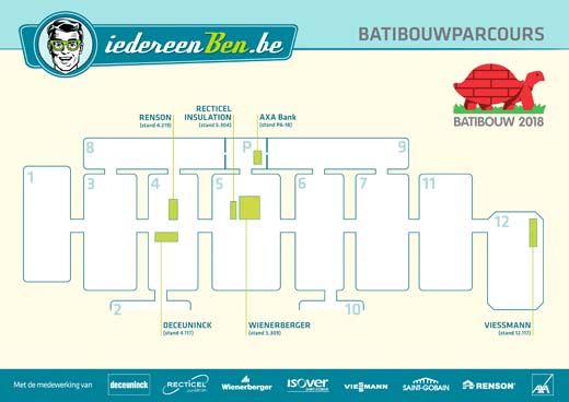 IedereenBen Batibouw parcours 2018