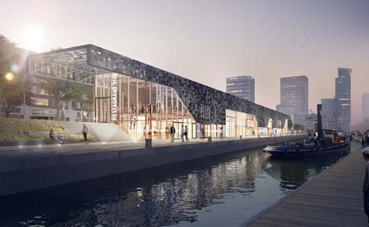 Ontwerp Leuvepaviljoen in Rotterdamse binnenstad gepresenteerd