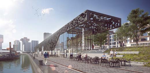 Definitief ontwerp voor Leuvepaviljoen in Rotterdamse binnenstad gepresenteerd