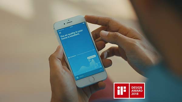 Renson Healthbox 3.0 app wint iF Design Award